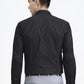 Black Printed Slim Fit Party Wear Shirt | Greenfibre