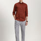 Grey Striped Slim Fit Track Pant | Greenfibre