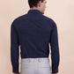 Blue Checked Slim Fit Formal Shirt | Greenfibre
