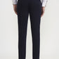 Navy Blue Solid Slim Fit Club Wear Trouser | Greenfibre