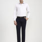 Navy Blue Solid Slim Fit Club Wear Trouser | Greenfibre