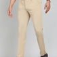 Khaki Solid Slim Fit Club Wear Trouser | Greenfibre