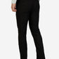 Black Solid Super Slim Fit Formal Trouser | Greenfibre
