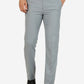 Steel Grey Solid Super Slim Fit Formal Trouser | Greenfibre