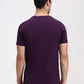 Wine Printed Slim Fit T-Shirt | Greenfibre