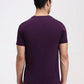 Wine Printed Slim Fit T-Shirt | Greenfibre