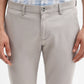 Light Grey Solid Super Slim Fit Casual Trouser | Greenfibre