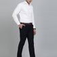 White Printed Slim Fit Party Wear Shirt | Greenfibre
