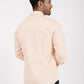 Orange Solid Slim Fit Casual Shirt | Greenfibre