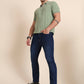 Dark Indigo Washed Narrow Fit Jeans | Greenfibre