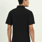 Black Solid Slim Fit Casual Shirt | Greenfibre