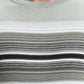 Mint Green Striped Slim Fit T-Shirt | Greenfibre