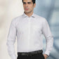 White Checked Regular Fit Formal Shirt | Greenfibre