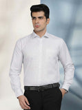 White Checked Regular Fit Formal Shirt | Greenfibre