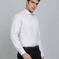 White Checked Regular Fit Formal Shirt | Greenfibre
