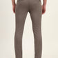 Olive Solid Super Slim Fit Casual Trouser | Greenfibre