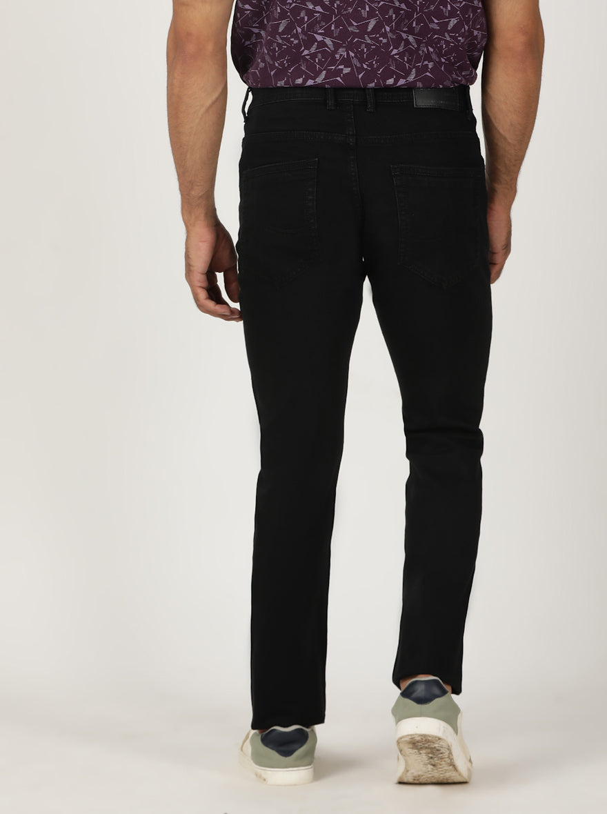 Black Washed Urban Fit Jeans | Greenfibre