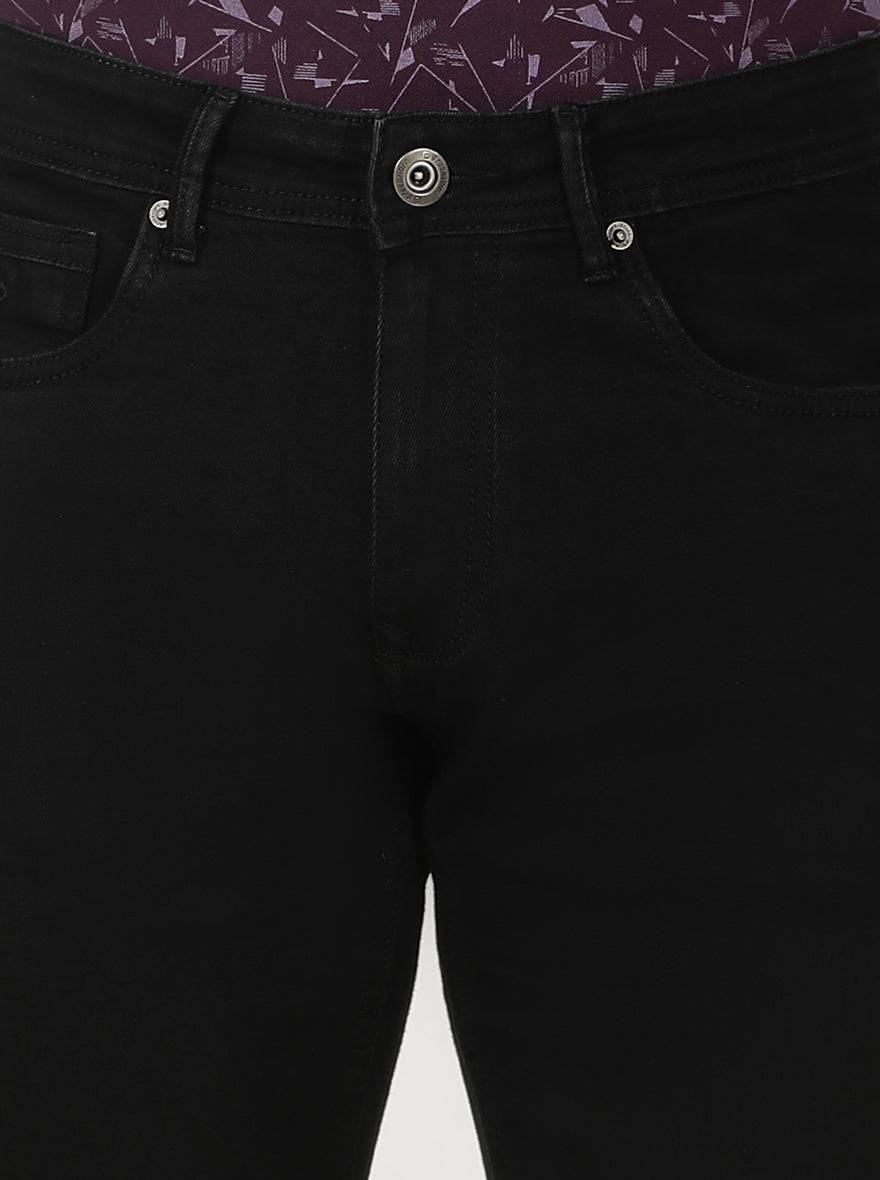 Black Washed Urban Fit Jeans | Greenfibre