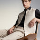Beige Solid Waistcoat | Greenfibre