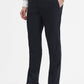 Navy Blue Solid Super Slim Fit Formal Trouser | Greenfibre