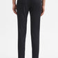Black Solid Super Slim Fit Casual Trouser | Greenfibre