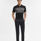 Black Solid Super Slim Fit Casual Trouser | Greenfibre