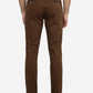 Light Brown Solid Neo Fit Casual Trouser | Greenfibre