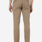 Beige Solid Neo Fit Casual Trouser | Greenfibre