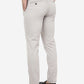 Light Grey Solid Neo Fit Casual Trouser | Greenfibre