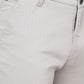 Light Grey Solid Neo Fit Casual Trouser | Greenfibre