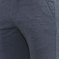 Grey Solid Slim Fit Club Wear Trouser | Greenfibre