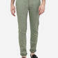 Mint Solid Super Slim Fit Casual Trouser | Greenfibre