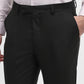 Black Solid Slim Fit Formal Trouser | Greenfibre
