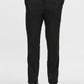 Black Solid Slim Fit Formal Trouser | Greenfibre