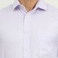 Light Purple Solid Slim Fit Formal Shirt | Greenfibre
