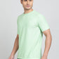 Green Printed Slim Fit T-Shirt | Greenfibre