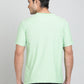 Green Printed Slim Fit T-Shirt | Greenfibre