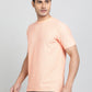 Orange Striped Slim Fit T-Shirt | Greenfibre