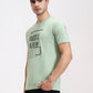 Green Printed Slim Fit T-Shirt | Greenfibre