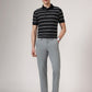 Grey Solid Neo Fit Casual Trouser | Greenfibre