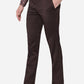 Brown Checked Slim Fit Formal Trouser | JB Studio