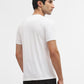 White Printed Slim Fit T-Shirt | Greenfibre