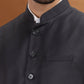 Dark Grey Solid Waist Coat | Greenfibre