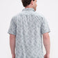 Green Printed Slim Fit Casual Shirt | Greenfibre