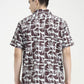 Light Green Printed Slim Fit Casual Shirt | Greenfibre