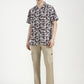 Light Green Printed Slim Fit Casual Shirt | Greenfibre