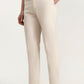 Cream Solid Regular Fit Track Pant | Greenfibre