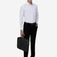 White Solid Slim Fit Formal Shirt | Greenfibre