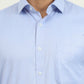 Light Blue Solid Regular Fit Formal Shirt | Greenfire