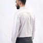 Pink Striped Slim Fit Formal Shirt | Metal